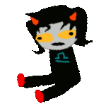 ms. Terezi Pyrope spinning uncontrollably